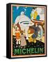 Werbeplakat für 'Michelin'. Ca. 1925-René Vincent-Framed Stretched Canvas