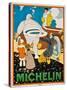 Werbeplakat für 'Michelin'. Ca. 1925-René Vincent-Stretched Canvas