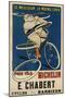 Werbeplakt für Fahrradreifen von Michelin. 1912-H.L. Roowy-Mounted Giclee Print