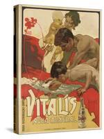Werbung für das Mineralwasser 'Vitalis'. 1895-Adolf Hohenstein-Stretched Canvas