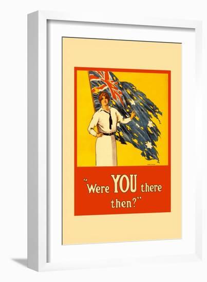 Were You There Then?-Harry J., Weston-Framed Art Print