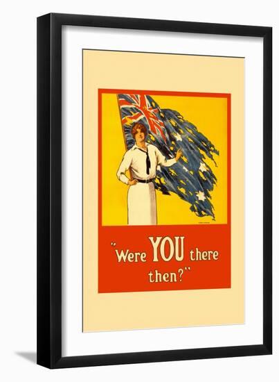 Were You There Then?-Harry J., Weston-Framed Art Print