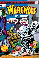 Werewolf By Night No.32 Cover: Moon Knight and Werewolf By Night-Don Perlin-Lamina Framed Poster