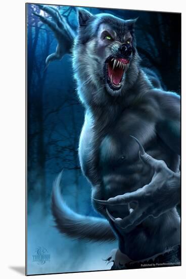 Werewolf by Tom Wood Poster-Tom Wood-Mounted Photo