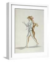 Werewolf Costume for the 'Ballet De La Nuit'-null-Framed Giclee Print