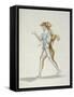 Werewolf Costume for the 'Ballet De La Nuit'-null-Framed Stretched Canvas