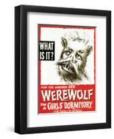 Werewolf In A Girls' Dormitory - 1961-null-Framed Giclee Print