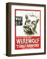 Werewolf In A Girls' Dormitory - 1961-null-Framed Giclee Print