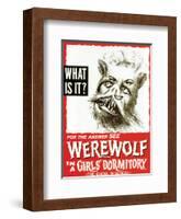 Werewolf In A Girls' Dormitory - 1961-null-Framed Giclee Print