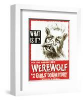 Werewolf In A Girls' Dormitory - 1961-null-Framed Giclee Print