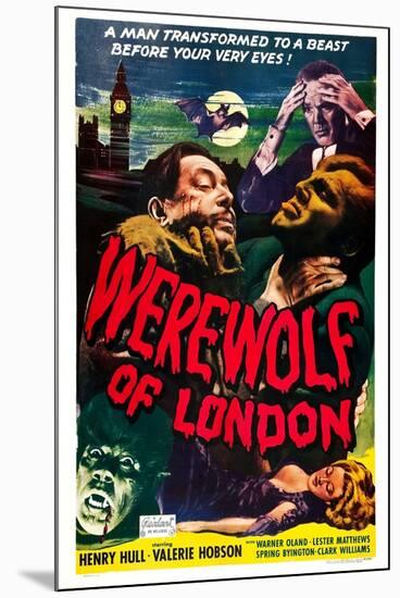 Werewolf of London, Warner Oland, Henry Hull, 1935-null-Mounted Art Print