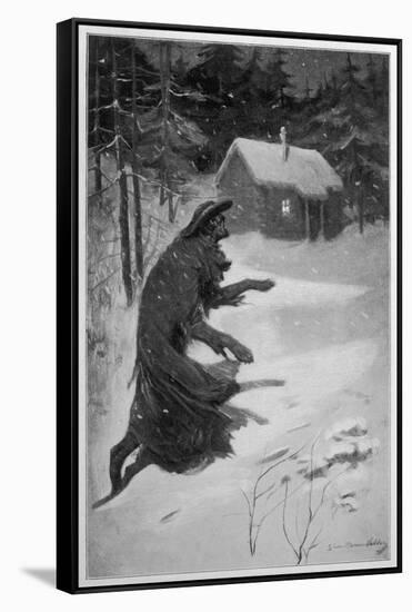 Werewolf Returning Home-S.h. Vedder-Framed Stretched Canvas