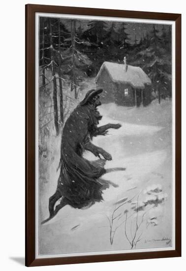 Werewolf Returning Home-S.h. Vedder-Framed Art Print