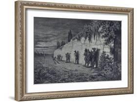 Werewolves, Illustration for "Legendes Rustiques" 1858-Baron Dudevant Jean Francois Maurice Sand-Framed Giclee Print