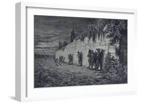 Werewolves, Illustration for "Legendes Rustiques" 1858-Baron Dudevant Jean Francois Maurice Sand-Framed Giclee Print