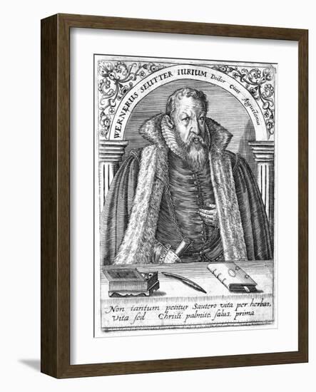 Werner Sutter-Theodor De Brij-Framed Art Print