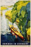 Summer in Germany Poster-Werner Von Axster-Heudtlass-Framed Stretched Canvas