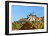 Wernigerode Castle in Autumn, Wernigerode, Saxony-Anhalt, Germany-Andreas Vitting-Framed Photographic Print