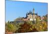 Wernigerode Castle in Autumn, Wernigerode, Saxony-Anhalt, Germany-Andreas Vitting-Mounted Photographic Print