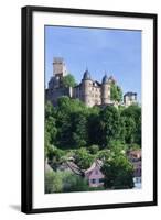 Wertheim Castle, Wertheim, Main Tauber District, Baden Wurttemberg, Germany, Europe-Markus Lange-Framed Photographic Print