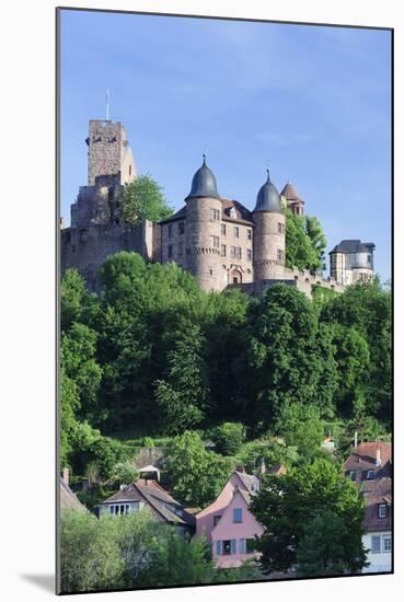 Wertheim Castle, Wertheim, Main Tauber District, Baden Wurttemberg, Germany, Europe-Markus Lange-Mounted Photographic Print