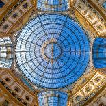 Dome in Galleria Vittorio Emanuele, Milan, Italy-weruskak-Photographic Print