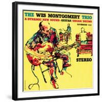 Wes Montgomery Trio - A Dynamic New Sound-null-Framed Art Print