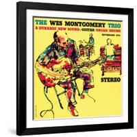 Wes Montgomery Trio - A Dynamic New Sound-null-Framed Art Print