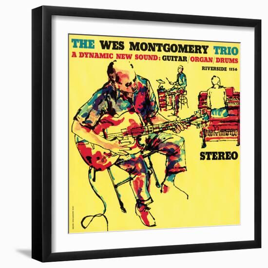 Wes Montgomery Trio - A Dynamic New Sound-null-Framed Art Print