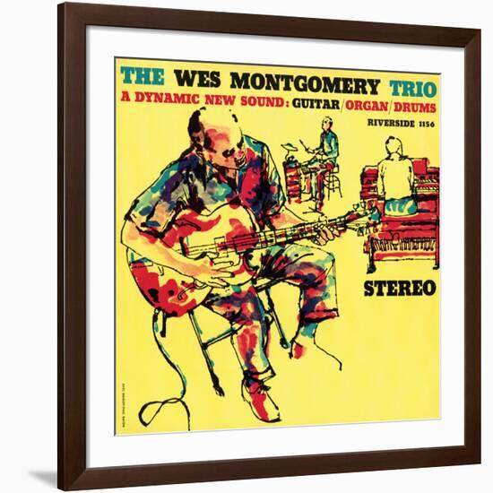 Wes Montgomery Trio - A Dynamic New Sound-null-Framed Art Print