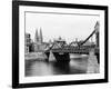 Weser Bridge, Bremen, circa 1910-Jousset-Framed Giclee Print