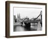 Weser Bridge, Bremen, circa 1910-Jousset-Framed Giclee Print