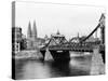 Weser Bridge, Bremen, circa 1910-Jousset-Stretched Canvas