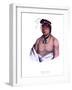 Weshcubb ('The Sweet'), a Chippeway chief-Charles Bird King-Framed Giclee Print
