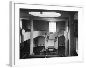 Wesley Chapel and Statue-null-Framed Photographic Print