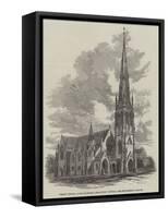 Wesley Church, Lonsdale-Street, Melbourne, Victoria-null-Framed Stretched Canvas