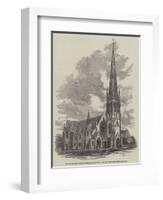 Wesley Church, Lonsdale-Street, Melbourne, Victoria-null-Framed Giclee Print