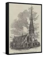 Wesley Church, Lonsdale-Street, Melbourne, Victoria-null-Framed Stretched Canvas