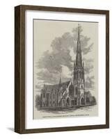 Wesley Church, Lonsdale-Street, Melbourne, Victoria-null-Framed Giclee Print