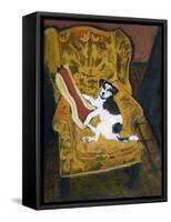 Wesley Reclining, 2003-Margaret Hartnett-Framed Stretched Canvas