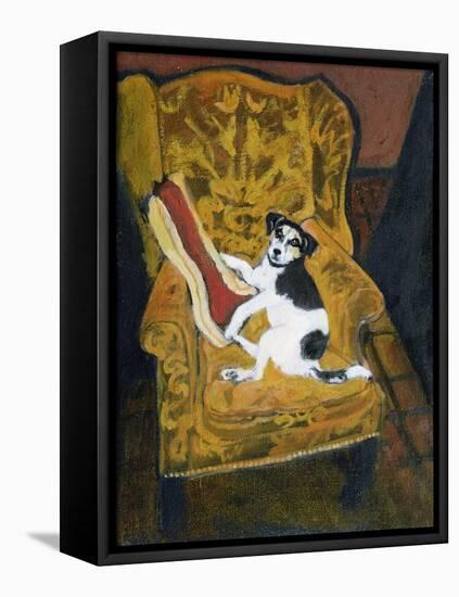 Wesley Reclining, 2003-Margaret Hartnett-Framed Stretched Canvas