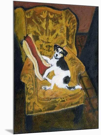 Wesley Reclining, 2003-Margaret Hartnett-Mounted Giclee Print