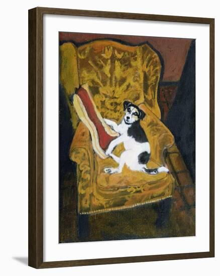 Wesley Reclining, 2003-Margaret Hartnett-Framed Giclee Print