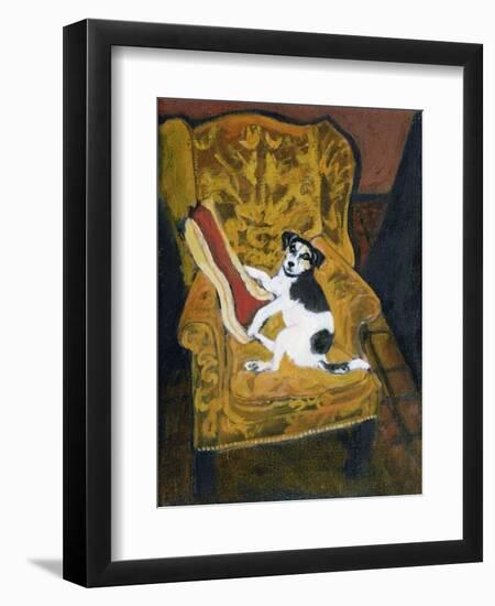 Wesley Reclining, 2003-Margaret Hartnett-Framed Giclee Print