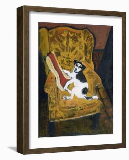 Wesley Reclining, 2003-Margaret Hartnett-Framed Giclee Print