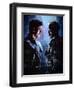 WESLEY SNIPES; SYLVESTER STALLONE. "Demolition Man" [1993], directed by MARCO BRAMBILLA.-null-Framed Photographic Print