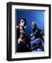 WESLEY SNIPES; SYLVESTER STALLONE. "Demolition Man" [1993], directed by MARCO BRAMBILLA.-null-Framed Photographic Print