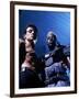 WESLEY SNIPES; SYLVESTER STALLONE. "Demolition Man" [1993], directed by MARCO BRAMBILLA.-null-Framed Photographic Print