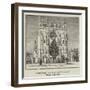 Wesleyan Church and Schools, Malta Garrison-null-Framed Giclee Print