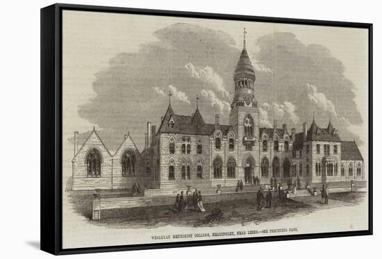 Wesleyan Methodist College, Headingley, Near Leeds-null-Framed Stretched Canvas